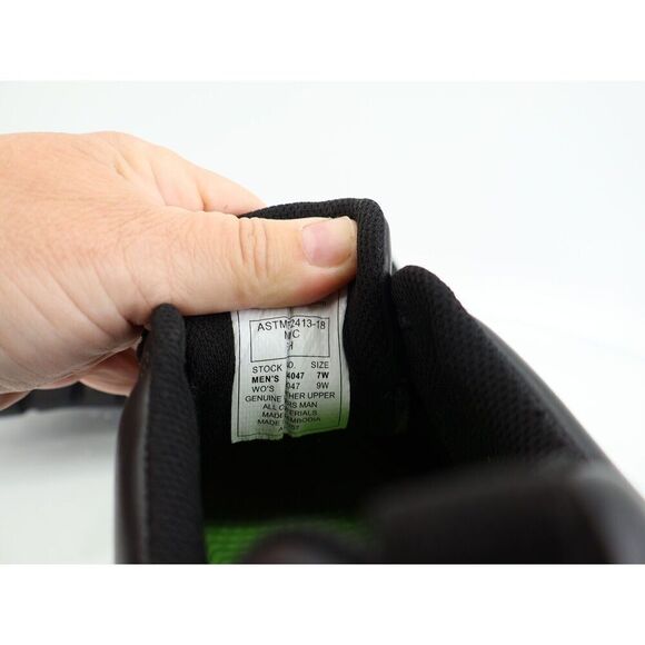 Reebok Work Women 9W Sublite Cushion Work Alloy Toe Shoes Black Slip Resistant - Picture 10 of 12